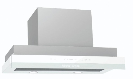 Встраиваемая вытяжка Gorenje BHP 643 ORAW белый/белое стекло