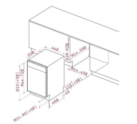 Посудомоечная машина TEKA DW8 40 FI inox
