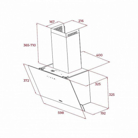 Вытяжка TEKA DVN 64030 TTC BK