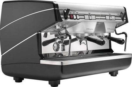 Кофемашина NUOVA SIMONELLI Appia II 2Gr S black high groups