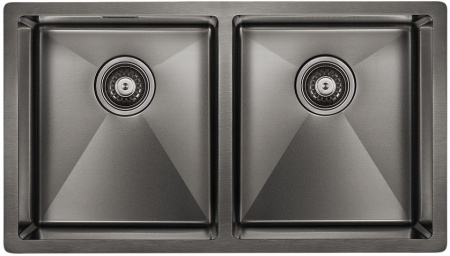 Кухонная мойка PAULMARK Dopplet PM507844-GM