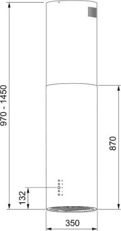 Вытяжка FRANKE REEF 35 WH (335.0706.921)