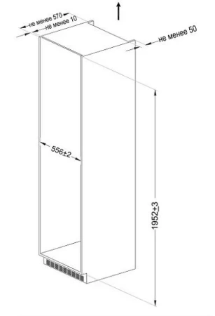 Холодильник ASCOLI ADRF305WEMBI
