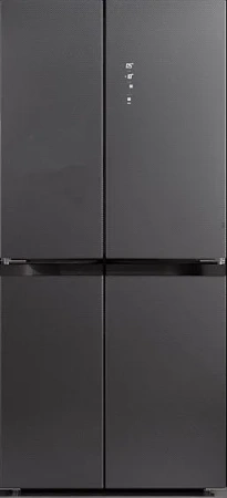 Холодильник LEX LCD450 graphite point Cross Door