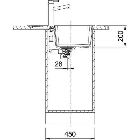 Мойка FRANKE CNG 611/211-62 бежевый