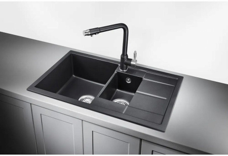 Кухонная мойка KUPPERSBERG MODENA 60 NL 1,5B1D ANTHRACITE