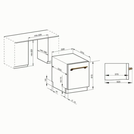 Посудомоечная машина KAISER S60 U 88 XL ElfEm