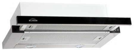 Встраиваемая вытяжка ELIKOR Интегра 45 Glass нержавейка/стекло черное