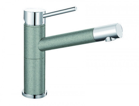 Смеситель для мойки BLANCO ALTA Compact хром/жемчужный 520729