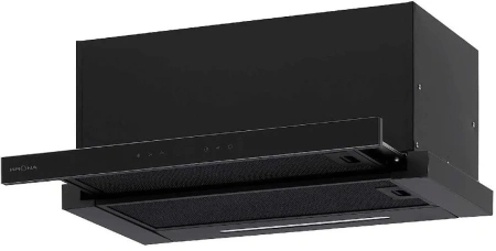 Вытяжка KRONA KAMILLA F MAX 600 black SGC AO