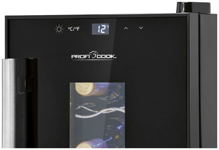 Винный шкаф PROFI COOK PC-WK 1230 schwarz — фото