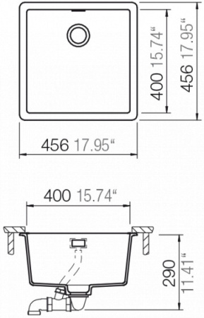 Кухонная мойка Schock Greenwich 50 серебристый камень CRISTADUR 700976