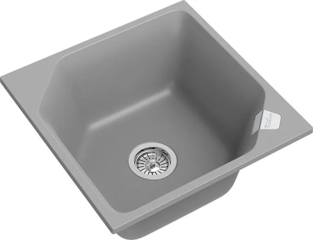 Кухонная мойка RIVELATO LOCUS 50 grigio metallizzat