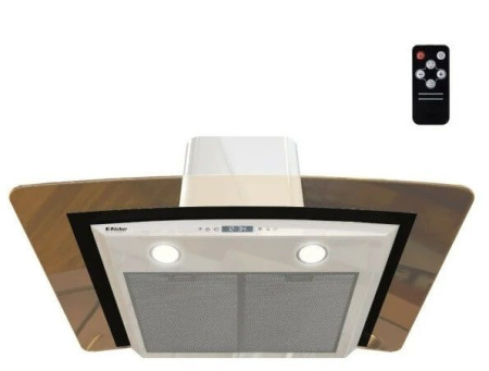 Вытяжка BACKER QD60E-TGL200RC DG WHITE