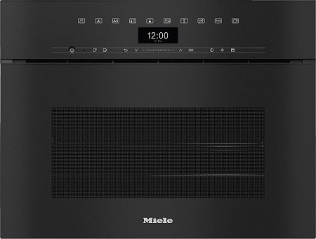 Встраиваемая пароварка MIELE DGC7440X OBSW чёрный обсидиан