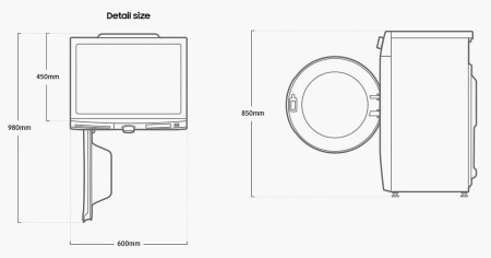 Стиральная машина SAMSUNG WW70AAS26AX