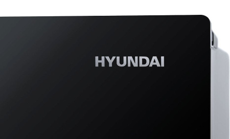 Холодильник HYUNDAI CM5005F черное стекло