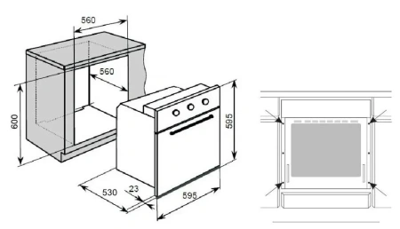 Духовой шкаф GORENJE BO6635E01X