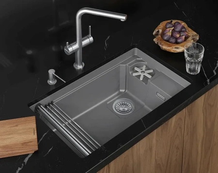 Кухонная мойка GRANULA 7309RU алюминиум