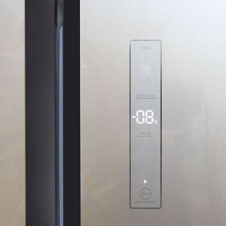 Холодильник Ginzzu NFK-510 шампань