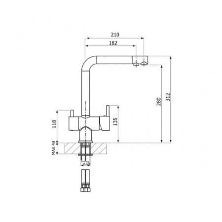 Вытяжка BERTAZZONI KR70HER1NEDA