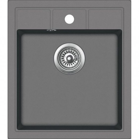 Кухонная мойка TEKA ESTELA 45 S-TQ 1B ALUGRAUMETALLIC