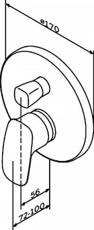 Смеситель AM.PM Spirit 2.1 F71A85000