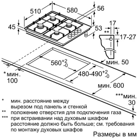 Варочная поверхность BOSCH PBP6C5B92R
