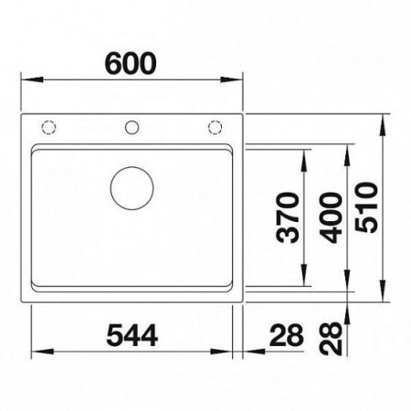 Кухонная мойка BLANCO ETAGON 6 антрацит гранит 524539