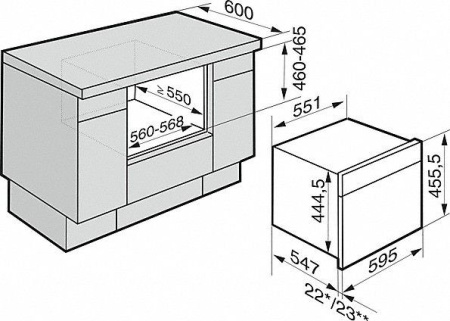 Встраиваемая пароварка Miele DGM 6401