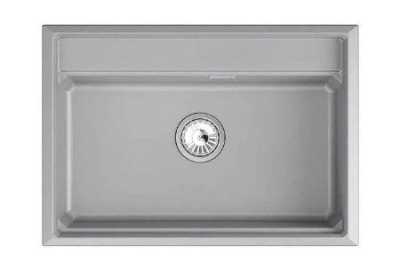 Кухонная мойка GRANULA KS-7301i алюминиум