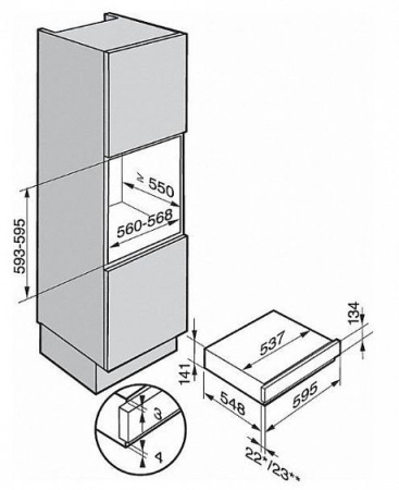 Вакуумный упаковщик Miele EVS 6114