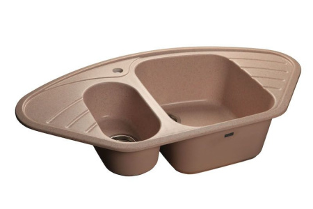 Кухонная мойка GRANFEST Corner GF-C960E светло-розовый