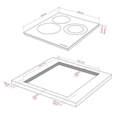 Варочная поверхность KUPPERSBERG ECO 400