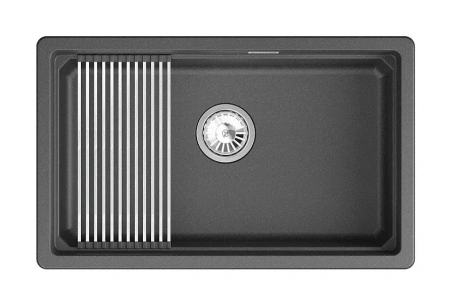 Кухонная мойка GRANULA KS-7303iU чёрный