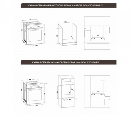 Духовой шкаф SCHAUB LORENZ SLB EE4620