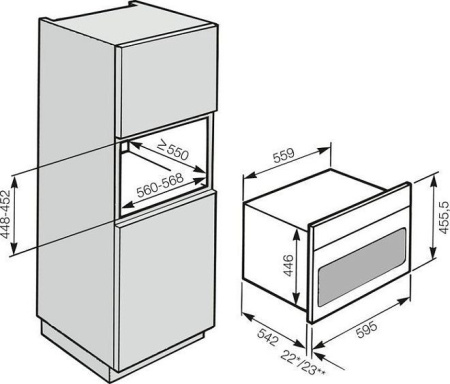 Духовой шкаф MIELE h 5040 bm bk