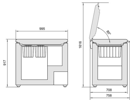 Морозильник LIEBHERR GT 3032