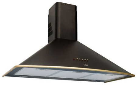 Вытяжка LEX am arco 900 p-b negra gold