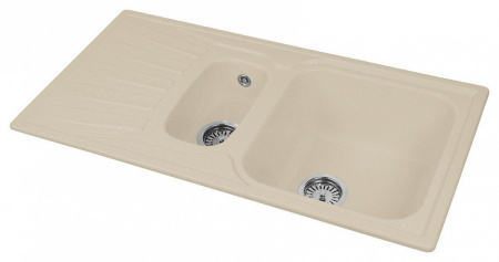 Кухонная мойка AQUAGRANITEX M-09K бежевый