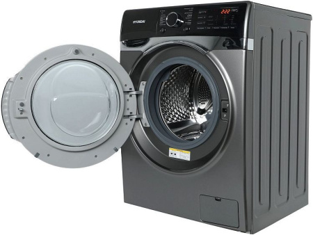 Стиральная машина HYUNDAI WFE8408 Dark Gray