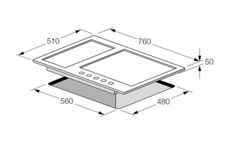 Варочная панель FULGOR QH 765 G WK X