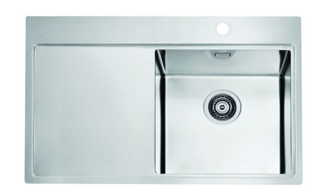 Кухонная мойка ALVEUS Pure 40 R KMB-90 1103651 (в комплекте с сифоном 1127252)