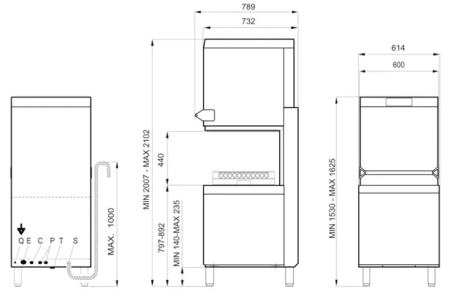 Посудомоечная машина SMEG  cwc 511d