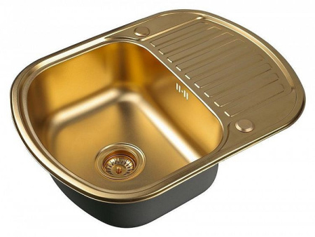 Кухонная мойка ZORG INOX PVD SZR-6249 бронза