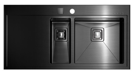 Кухонная мойка OMOIKIRI akisame 100-2-in-gm-r (4993041)