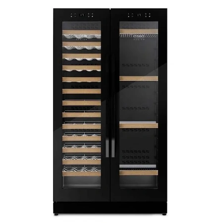 Винный шкаф CASO WineChef Duo 122 Black