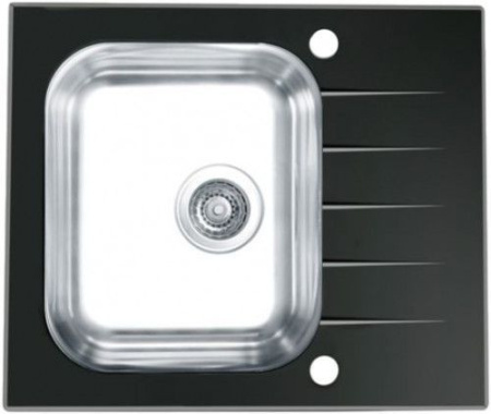 Кухонная мойка ALVEUS Vitro 10 RAL9005-90 черная 1114557