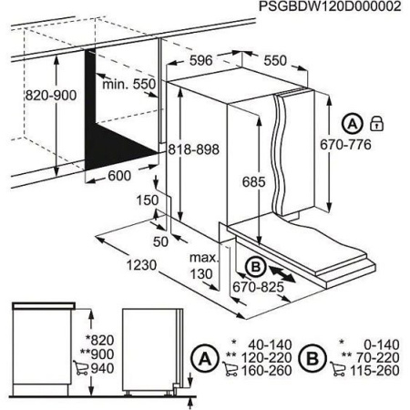 Посудомоечная машина AEG FSE 83800 P