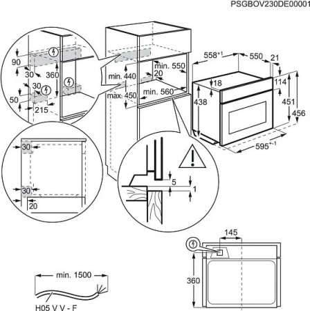 Микроволновая печь ELECTROLUX EVM8E09X